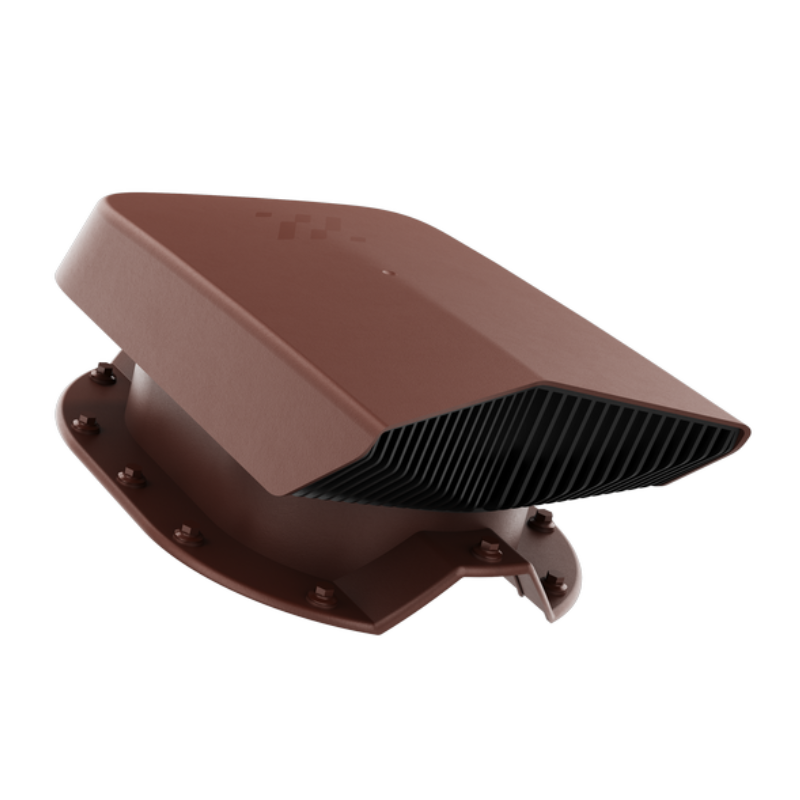 Attic vent Ivent FLOW – Metal 1 ¼ Rib Profile Installation