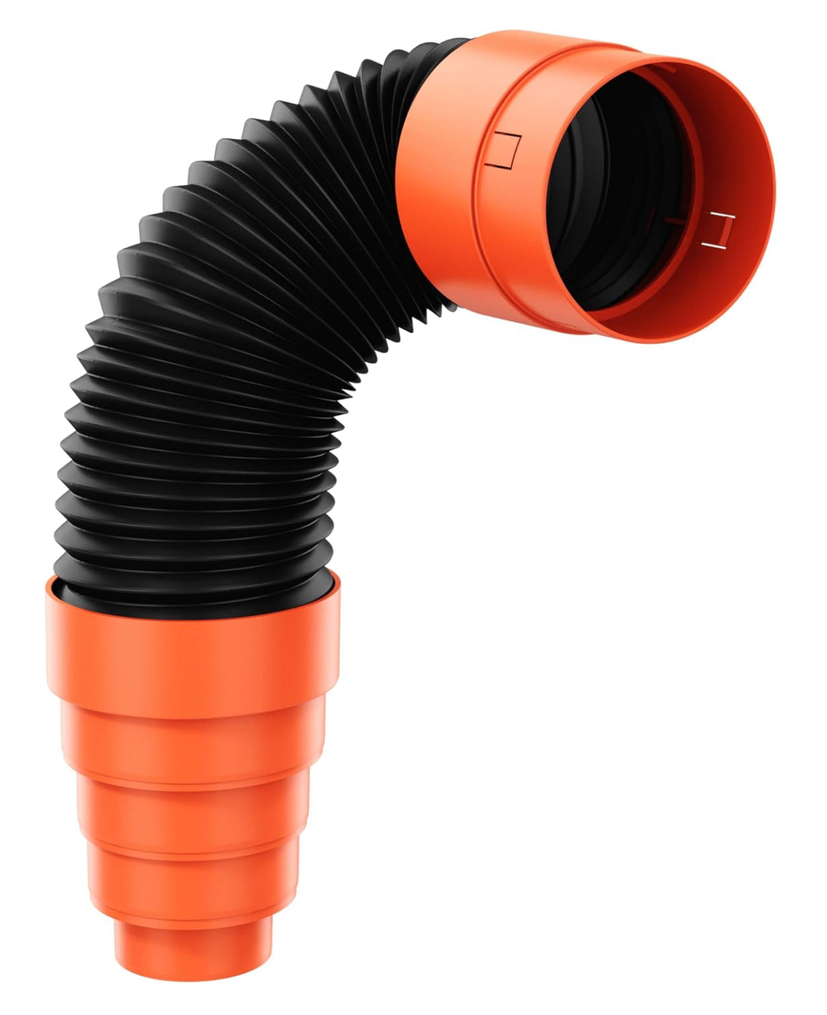 IFLEX duct 5inch – reduction to 4inch and 3inch