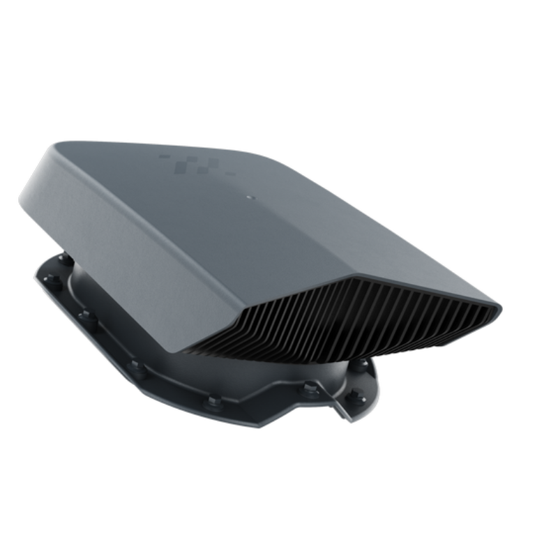 Attic vent Ivent FLOW – Metal ¾ Rib Profile Installation