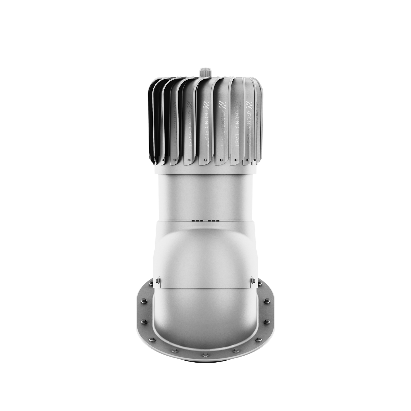 IVENT ROTO ATTIC 8" OBLONG – Active Attic Roof Exhaust Vent for Metal Standing Seam or Snap Lock Profiles.