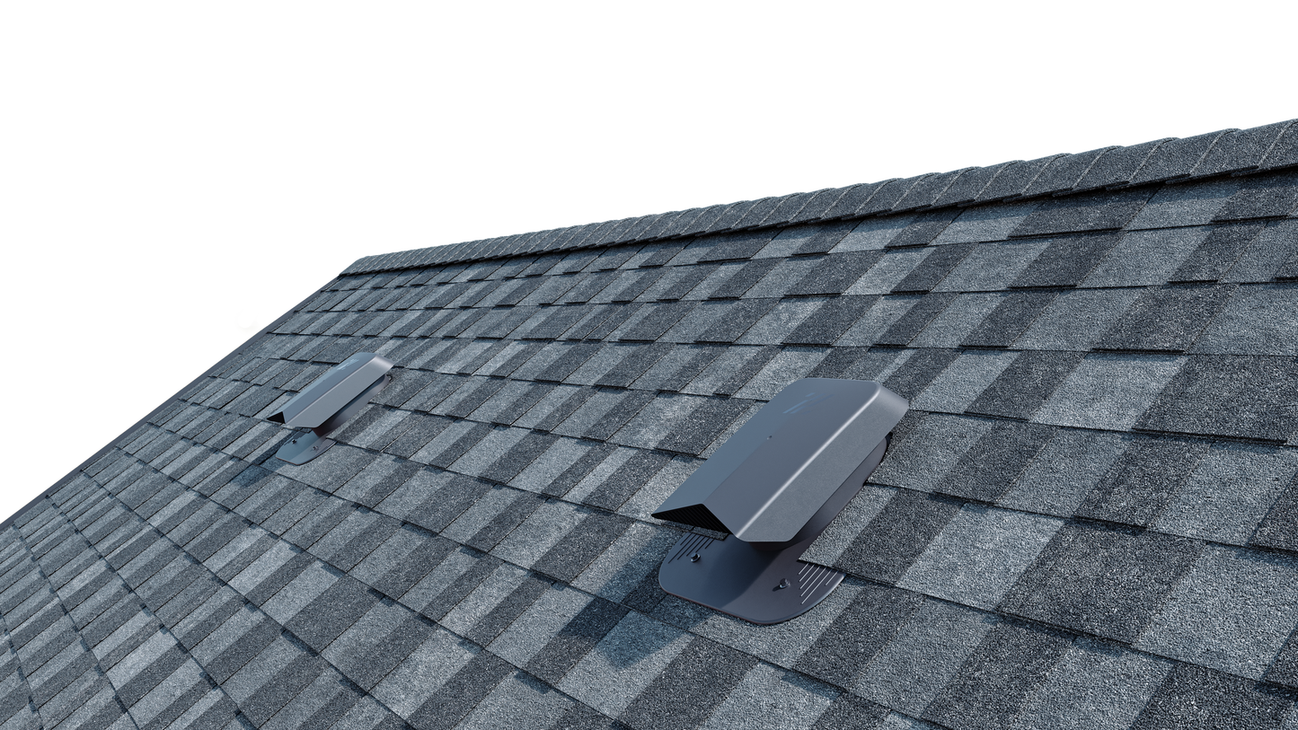 Attic vent Ivent FLOW – Shingle Installation
