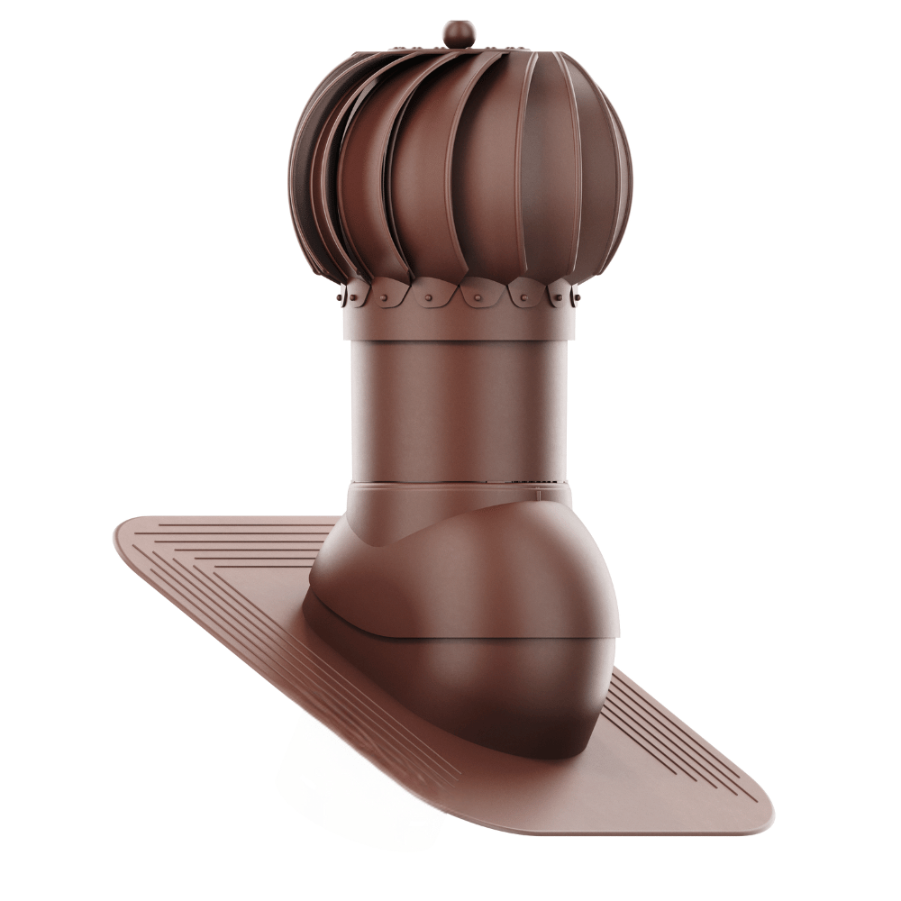 IVent ROTO ATTIC Round - Active Attic Vent for shingle, slate or shake Roofing