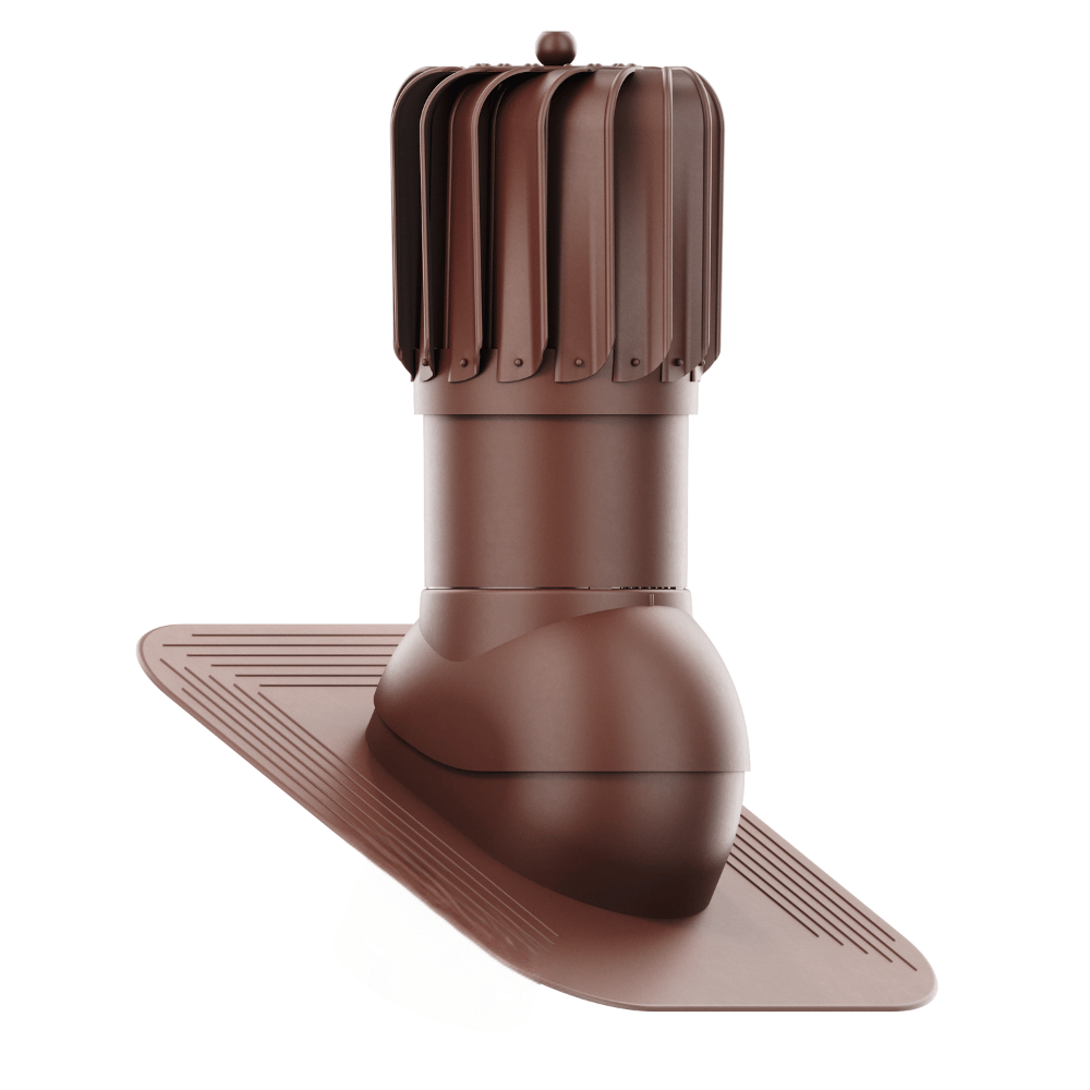 IVent ROTO ATTIC Oblong - Active Attic Vent for Shingle, Slate or Shake Roofing