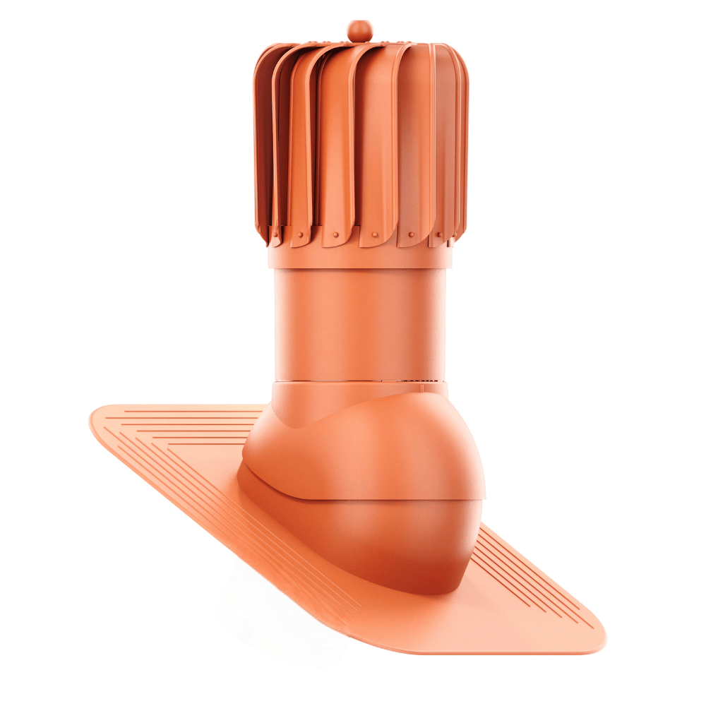 IVent ROTO ATTIC Oblong - Active Attic Vent for Shingle, Slate or Shake Roofing