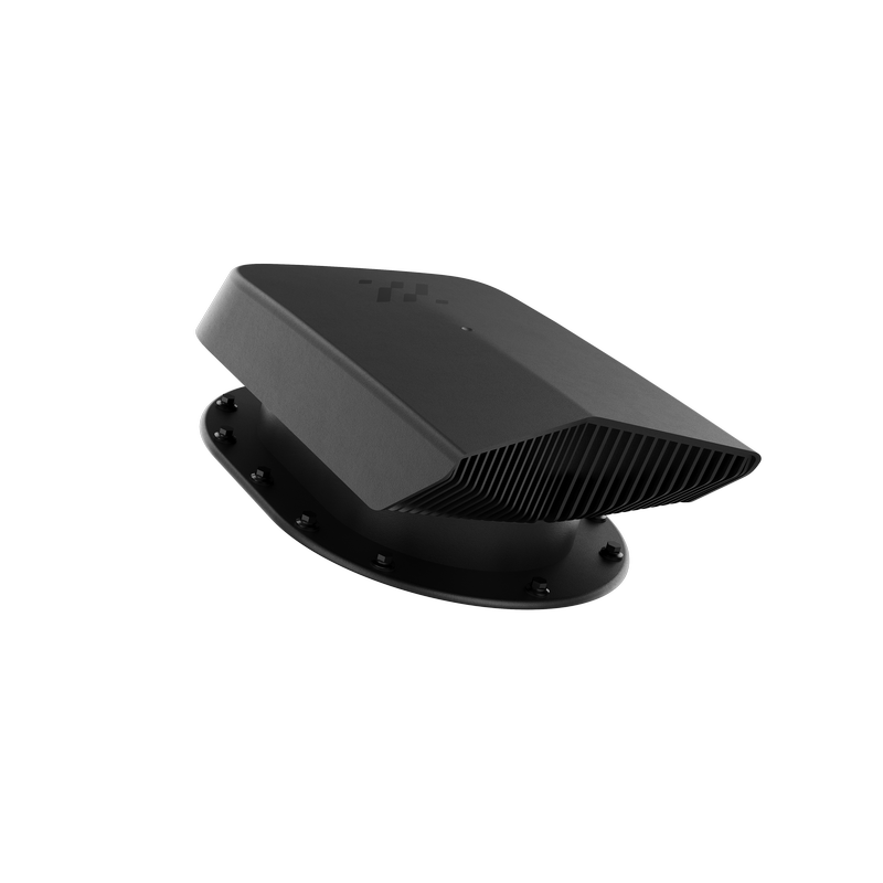 Attic vent Ivent FLOW – Metal Standing Seam or Snap Lock Installation