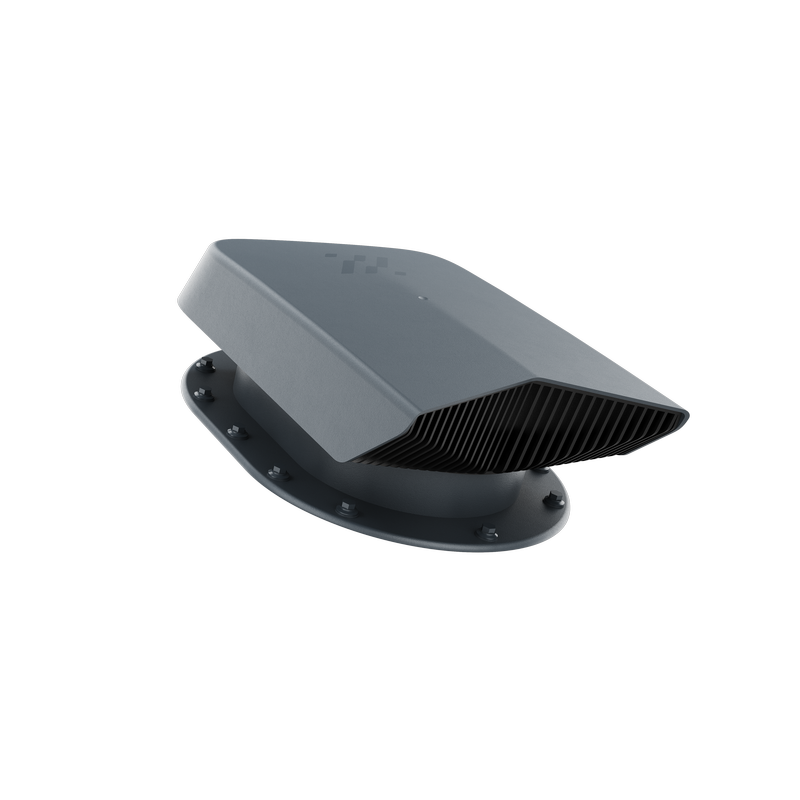 Attic vent Ivent FLOW – Metal Standing Seam or Snap Lock Installation