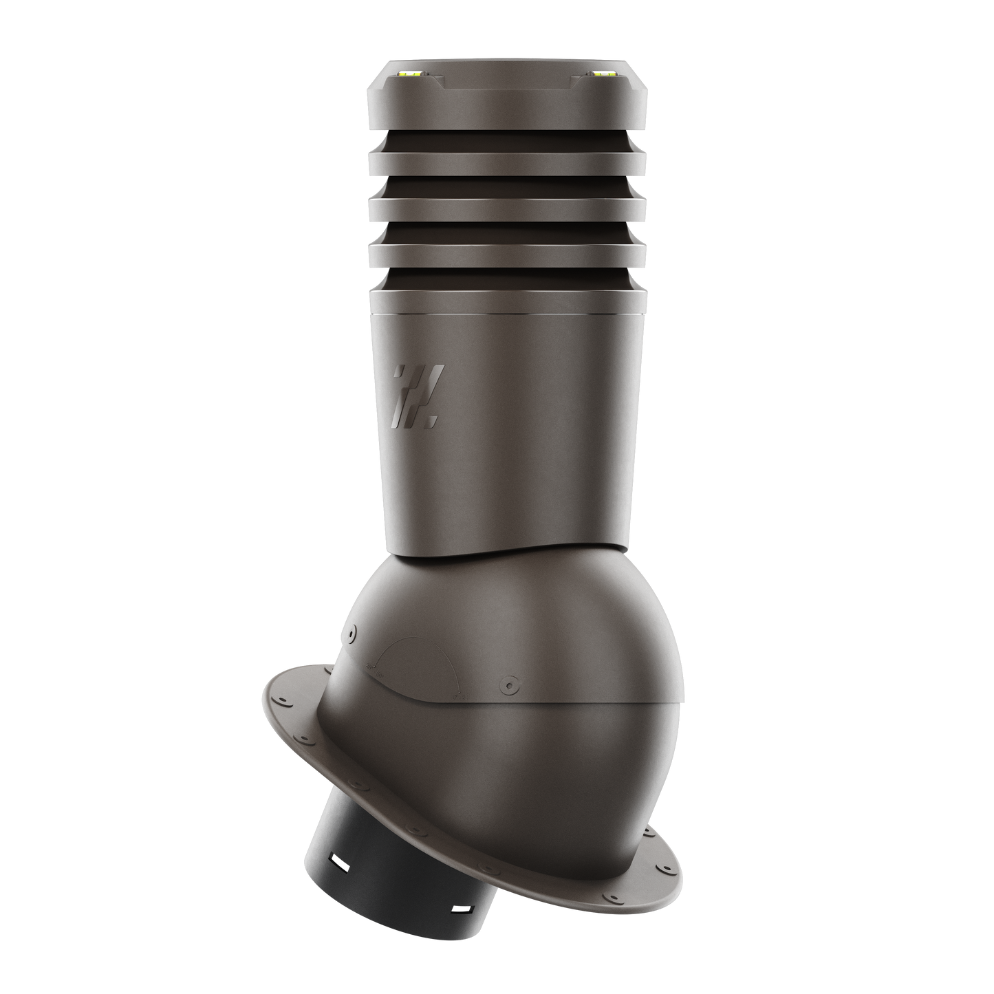 Kitchen, Bathroom and Dryer Roof Exhaust Vent - Ivent ECO – Metal Installation