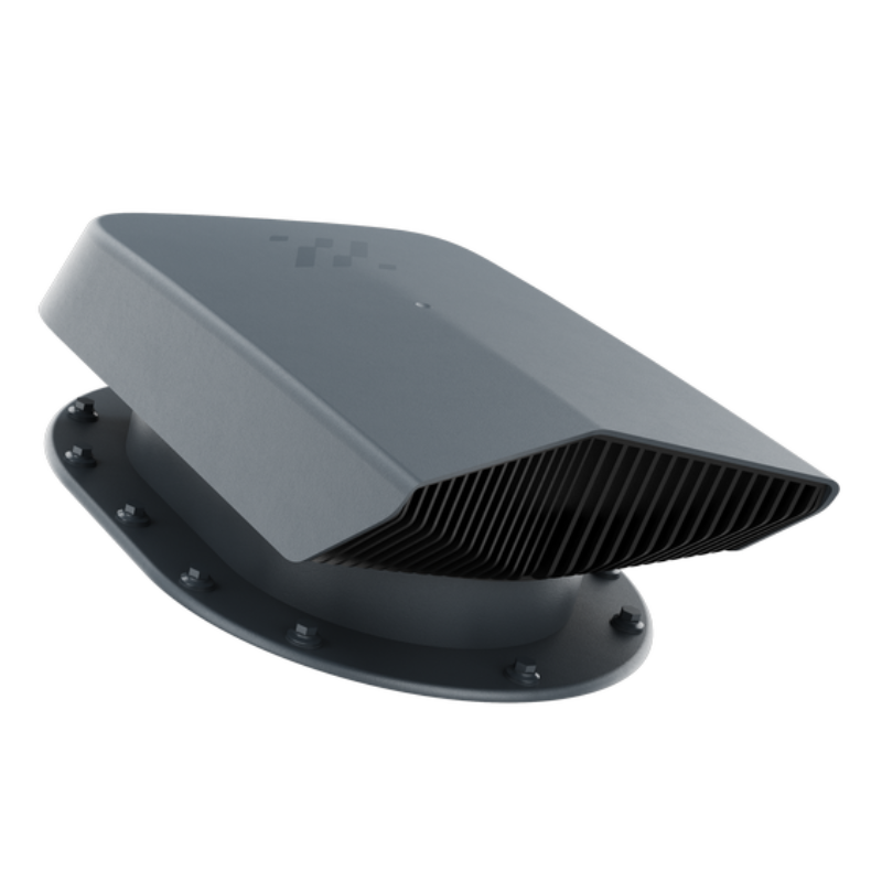 Attic vent Ivent FLOW – Metal Standing Seam or Snap Lock Installation