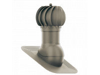 IVENT ROTO ATTIC 8" ROUND – Active Attic Roof Exhaust - Shingles, Slate, or Shakes installation