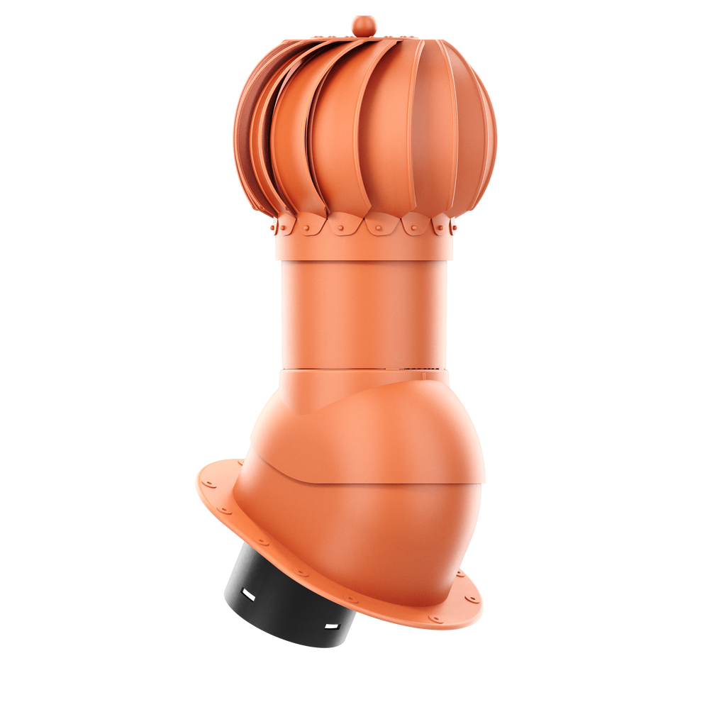 IVENT ROTO ROUND - Kitchen and Bathroom Exhaust Vent for Metal Standin ...