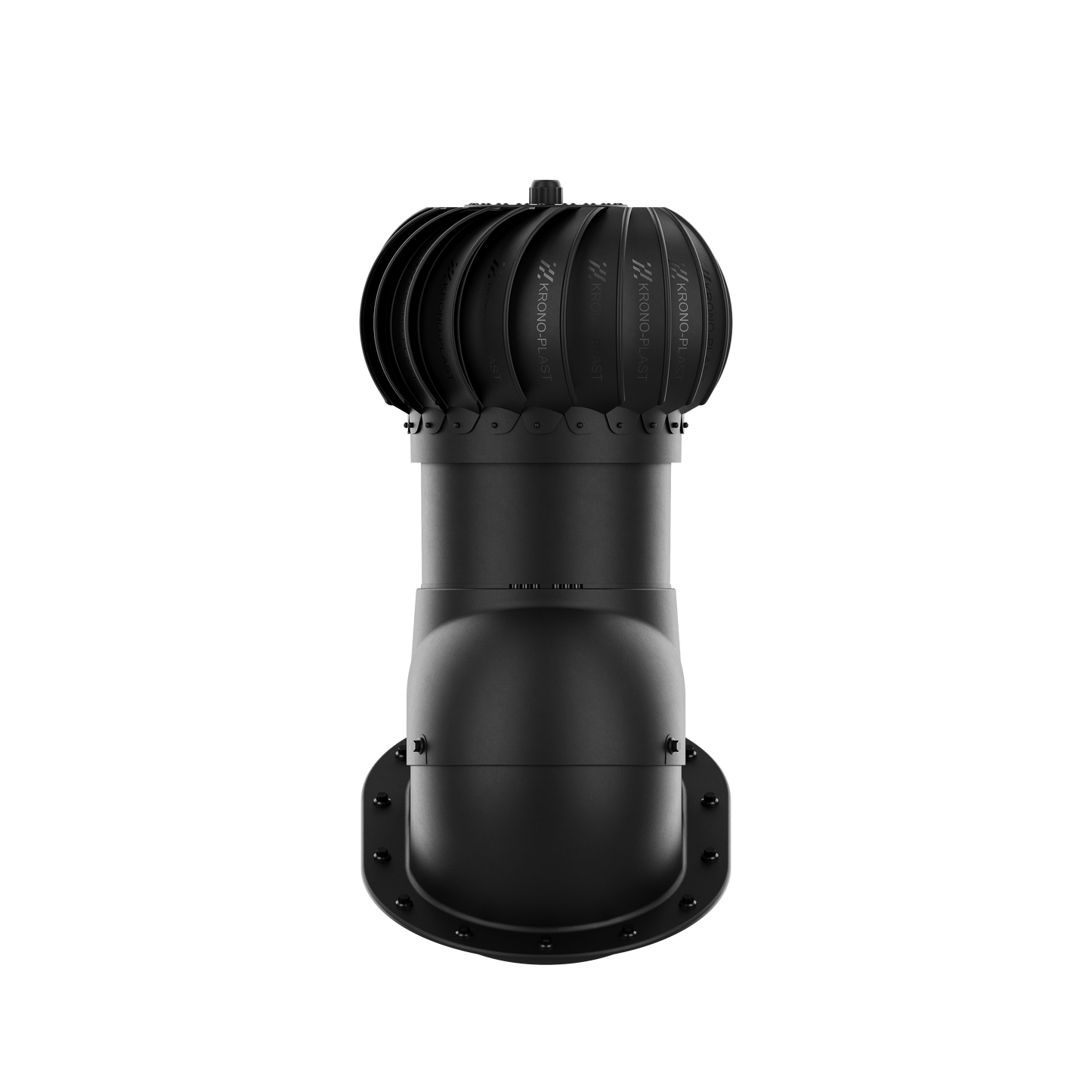IVENT ROTO ATTIC 8" ROUND – Active Attic Roof Exhaust Vent for Metal Standing Seam or Snap Lock Profiles.