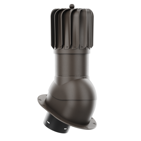 IVENT ROTO OBLONG - Kitchen and Bathroom Exhaust Vent for Metal Standing seam or Snap lock Roofing