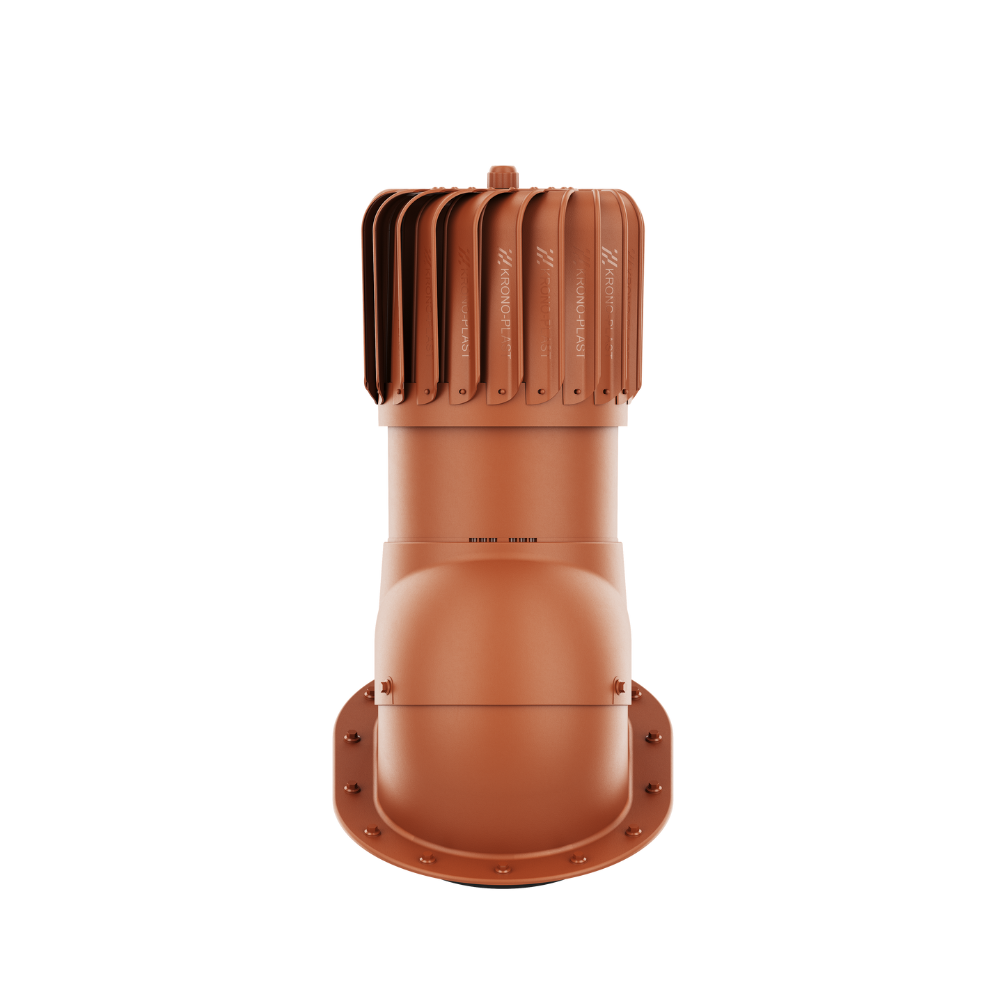 IVENT ROTO ATTIC 8" OBLONG – Active Attic Roof Exhaust Vent for Metal Standing Seam or Snap Lock Profiles.