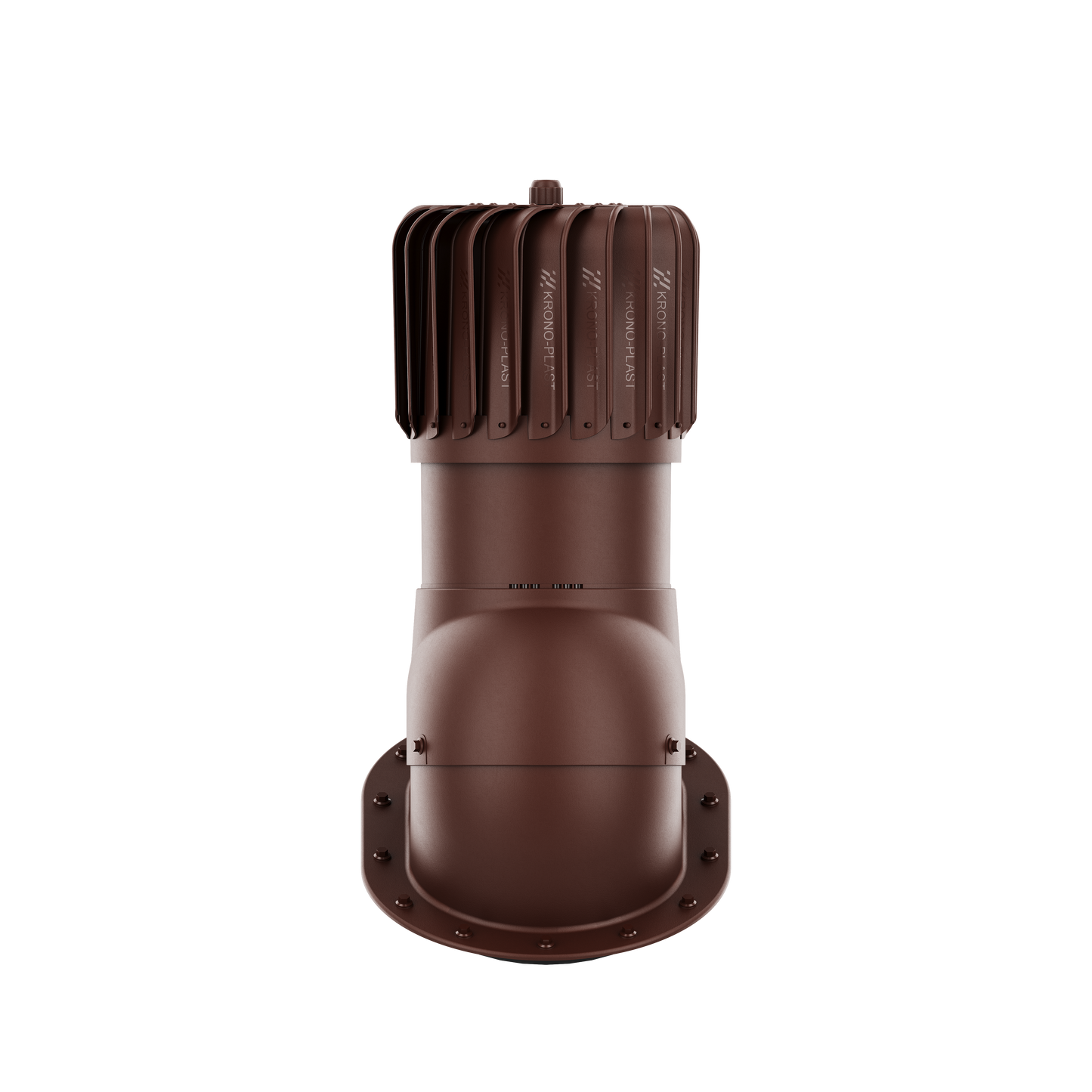 IVENT ROTO ATTIC 8" OBLONG – Active Attic Roof Exhaust Vent for Metal Standing Seam or Snap Lock Profiles.