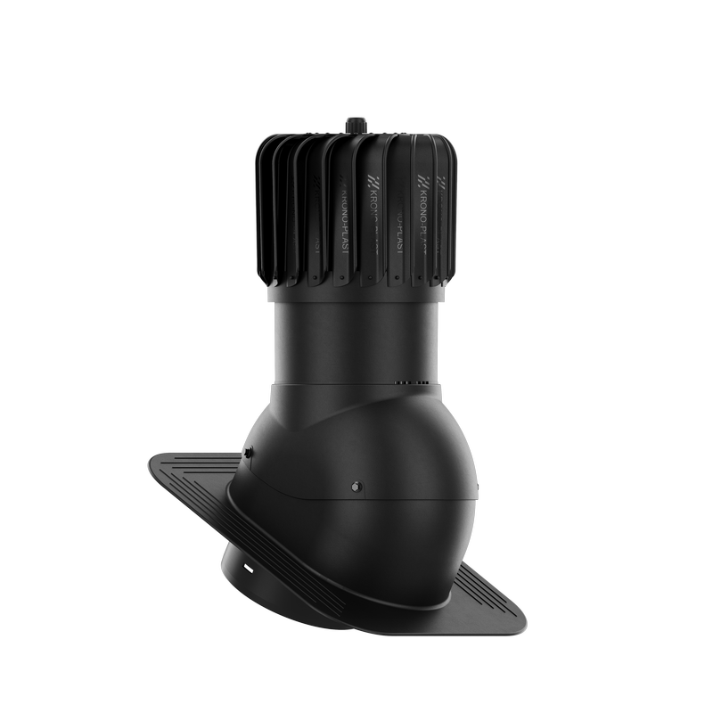 IVENT ROTO 8" OBLONG – active kitchen and bathroom roof exhaust - shingles, slate, or shakes installation