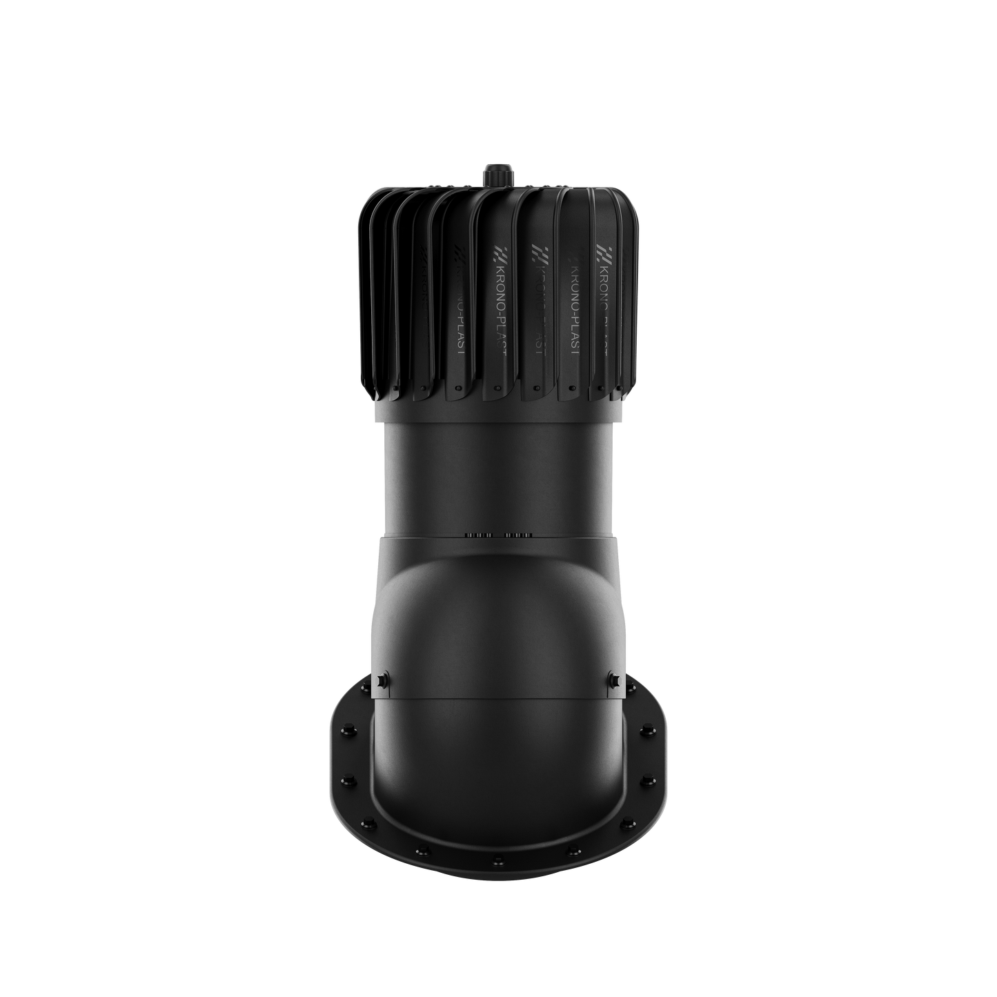 IVENT ROTO ATTIC 8" OBLONG – Active Attic Roof Exhaust Vent for Metal Standing Seam or Snap Lock Profiles.