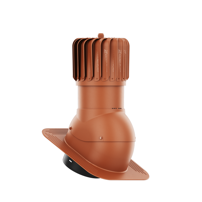 IVENT ROTO 8" OBLONG – active kitchen and bathroom roof exhaust - shingles, slate, or shakes installation