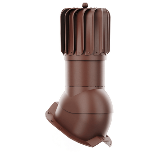 IVent ROTO ATTIC Oblong - Active Attic Vent for Metal Exposed Fasteners Roofing with RIB profile 1,1/4" high.