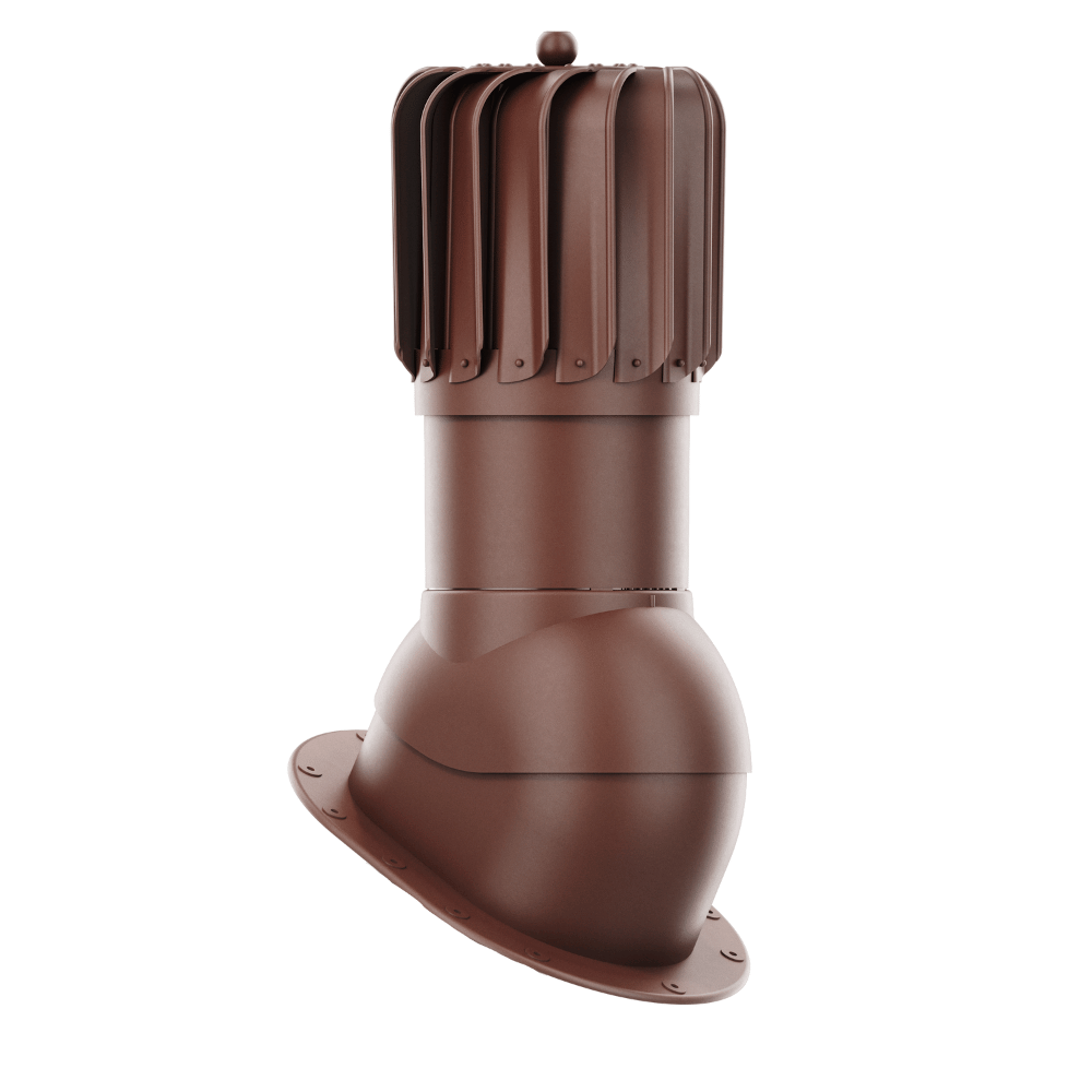 IVent ROTO ATTIC Oblong - Active Attic Vent for Metal Standing Seam or Snap Lock profiles.