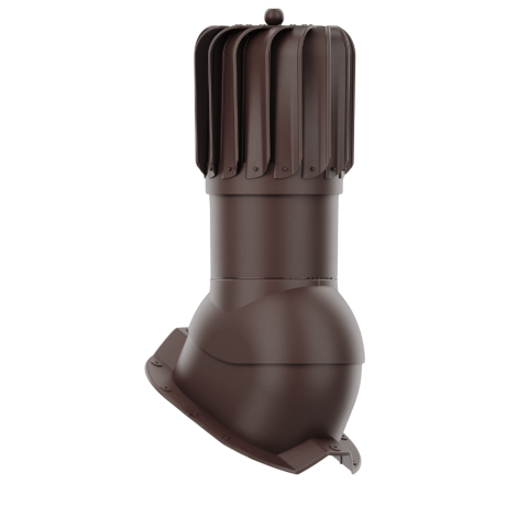 IVent ROTO ATTIC Oblong - Active Attic Vent for Metal Exposed Fasteners Roofing with RIB profile 1,1/4" high.