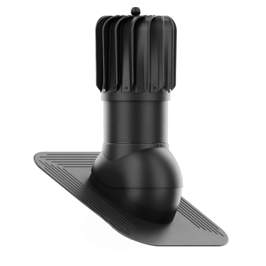 IVent ROTO ATTIC Oblong - Active Attic Vent for Shingle, Slate or Shake Roofing