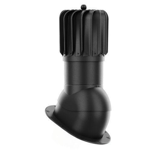 IVent ROTO ATTIC Oblong - Active Attic Vent for Metal Standing Seam or Snap Lock profiles.