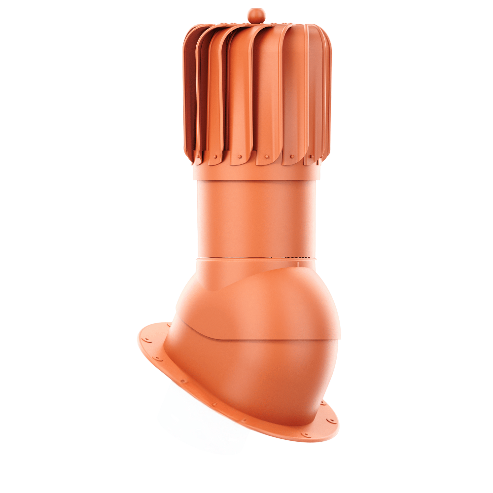 IVent ROTO ATTIC Oblong - Active Attic Vent for Metal Standing Seam or Snap Lock profiles.