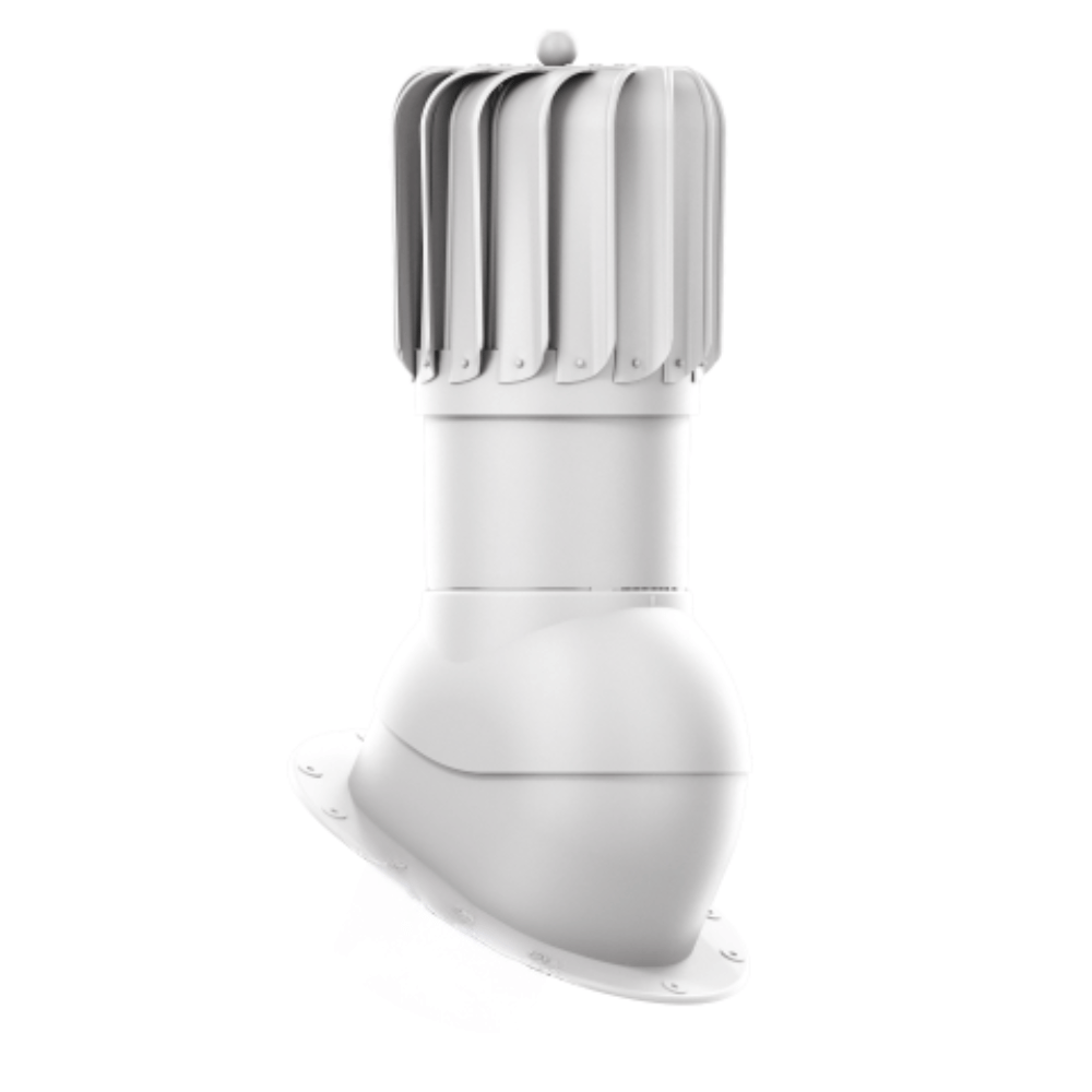 IVent ROTO ATTIC Oblong - Active Attic Vent for Metal Standing Seam or Snap Lock profiles.